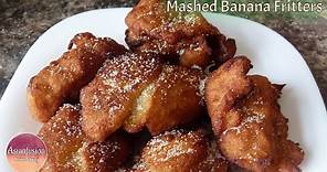 Mashed Banana Fritters