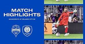 HIGHLIGHTS: Orlando City SC vs. Seattle Sounders FC | August 31, 2022