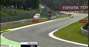 F1 Spa 2005 Qualifying Juan Pablo Montoya Pole Lap