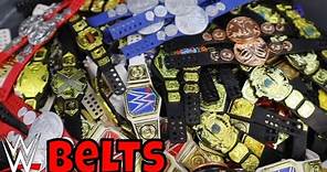 WWE Action Figure Belts Collection 2023