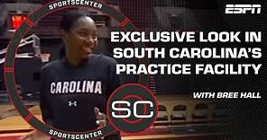 ALL-ACCESS look into South Carolina women's basketball's PRACTICE FACILITY 🤩 | SportsCenter