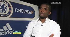 EXCLUSIVE: New signing Samuel Eto'o speaks to Chelsea TV