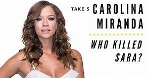 Take 5 With Carolina Miranda From "Who Killed Sara?"
