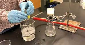 Recrystallizing and using melting point to identify a compound