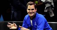 Roger Federer's farewell tribute.