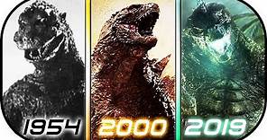EVOLUTION of GODZILLA in Movies (1954-2019) Godzilla King of the Monsters 2019 Ready Player One 2018