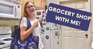 How to Grocery Shop for One Person! - Helpful Tips For Grocery Shopping
