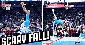 Corey Brewer's SCARY FALL (COURT-SIDE VIEW)