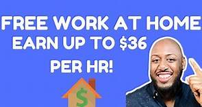 5 FREE Work From Home Jobs No Start Up Fees - No Costs