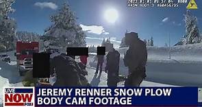 Jeremy Renner crash: Police release body cam footage of rescue | LiveNOW from FOX