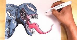 Aprende a dibujar y pintar a Venom