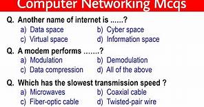 Part- 6 | Computer Networking Mcqs | networking mcq questions and answers