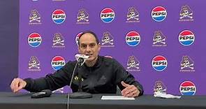 Mike Schwartz after ECU's 85-84 win over Kennesaw State
