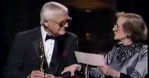 Bette Davis and Robert Wise, Oscars 1987