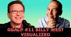 Gilbert Gottfried's Podcast [Episode #11 - Billy West] VISUALIZED