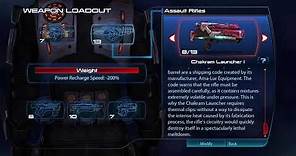Mass Effect 3 Weapons, Armour and Upgrades