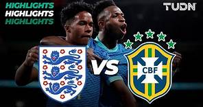 HIGHLIGHTS - Inglaterra vs Brasil | Amistoso Internacional | TUDN
