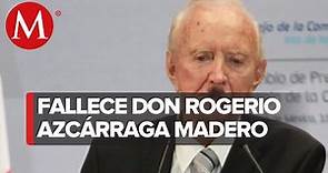 Murió Rogerio Azcárraga, fundador de Grupo Fórmula