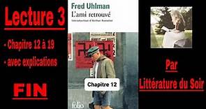 3 - L'ami retrouvé - lecture et explications - Fred Uhlman