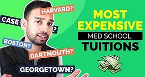 Most Expensive Medical Schools Tuitions [Full Breakdown]