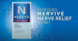 How Nervive Nerve Relief Works on Nerve Discomfort* | Nervive