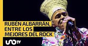 Rubén Albarrán, entre los mejores cantantes de rock de la historia