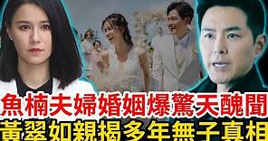 黃翠如婚後情變！ 牽扯圈內男星！ 結婚六年無子內幕曝光，蕭正楠有苦說不出！ #黃翠如#蕭正楠#tvb