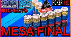 🔥🔥🔥 GRAN FINAL CNP 888Poker 😱 120.000€ on TOP!!! || Mesa Final Torneo de poker en vivo en español