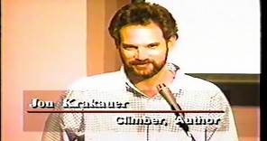 Jon Krakauer · Into Thin Air · 1996 Everest Disaster Presentation