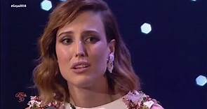 Natalia de Molina gana el Goya 2016 a Mejor Actriz Protagonista