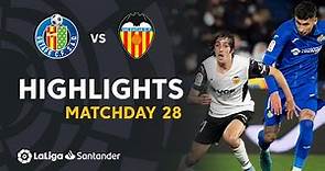 Resumen de Getafe CF vs Valencia CF (0-0)
