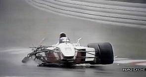 DEREK WARWICK CRASH(WARM UP) Rai 2 GERMAN GP 1993
