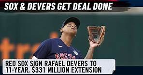 Red Sox sign Rafael Devers to 11-year, $331 million extension | Does deal salvage the offseason?