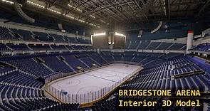 Bridgestone Arena Nashville USA- 3D Model (Interior video preview)