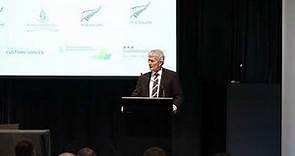 Damien O'Connor speaks at the Trade Policy Roadshow, July 2021