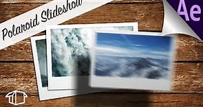 Polaroid Slideshow & Intro to Graph Editing - Tutorial Adobe After Effects CS6