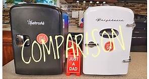 Mini refrigerator / Cooler Comparison AstroAI vs Frigidaire How Cold or Hot Does It Get Mini Fridge