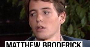 MTV News Interviews Matthew Broderick in 1986