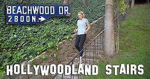 Hollywoodland Stairs In Famous Beachwood Canyon