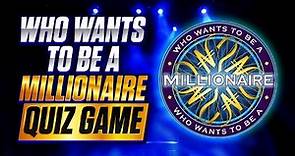 ONLINE QUIZ GAME TRIVIA QUESTIONS🧠Who wants to be a millionaire QUIZ SHOW