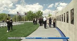 Fallen Peace Officers Memorial unveiled in Colorado Springs