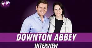 Downton Abbey Cast Interview | Michelle Dockery & Allen Leech