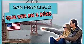 10 COSAS & LUGARES que ver en SAN FRANCISCO en 3 DÍAS 🌉 Turismo en San Francisco ESTADOS UNIDOS