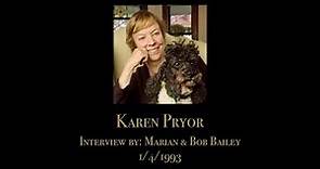 Karen Pryor | The Bailey Interviews