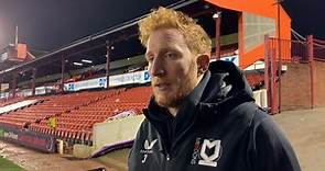 Press conference: Dean Lewington on Barnsley defeat