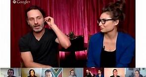Hangout With Andrew Lincoln | The Walking Dead | FOX TV UK