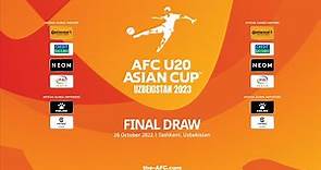 LIVE | AFC U20 Asian Cup Uzbekistan 2023 - Final Round Draw