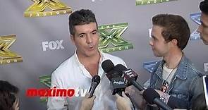 Simon Cowell Interview at "The X Factor" USA Season 3 Finale Night 2 - Alex and Sierra