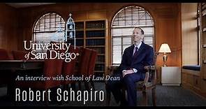 Meet USD School of Law Dean Robert Schapiro