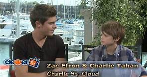 Zac Efron & Charlie Tahan Interview - Charlie St. Cloud